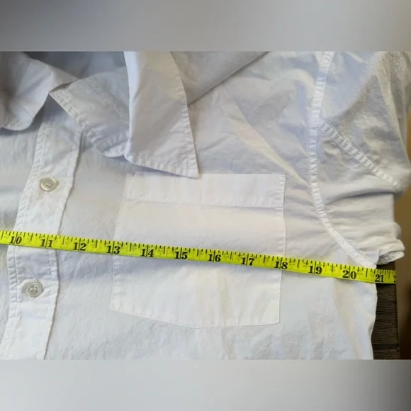 Citizens Of Humanity White Button Down Shirt - Picture 9 of 12